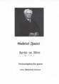 G. Fauré. "Après un Rêve" Op. 7 Nr.1. Transcription for piano solo